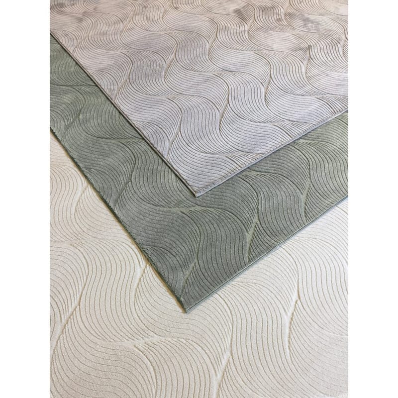 Tvättbar Matta Castello Wave - Grå - Textil & mattor - Mattor - Stora mattor