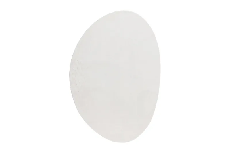 Tvättbar Matta Soft Shape, 200x290 cm, Vit