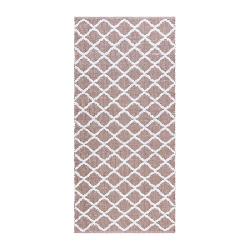 Plastmatta Hilma Wave, 70x150 cm, Rosa