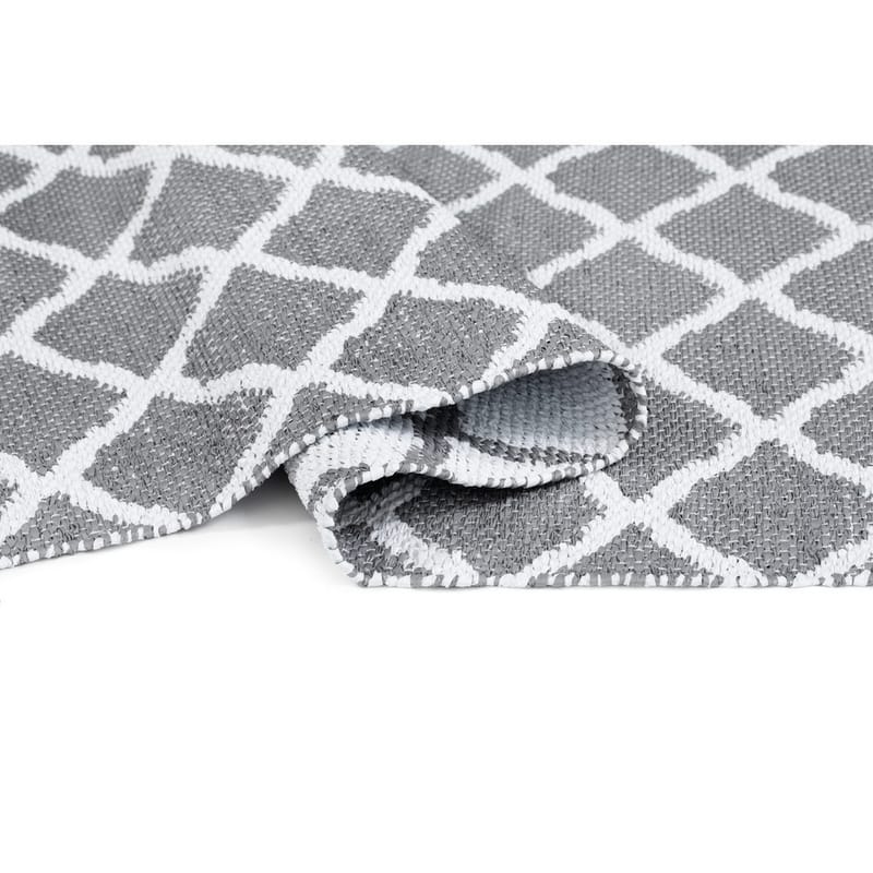 Plastmatta Hilma Wave - 70x250 cm, Grå - Textil & mattor - Mattor - Modern matta - Wiltonmattor