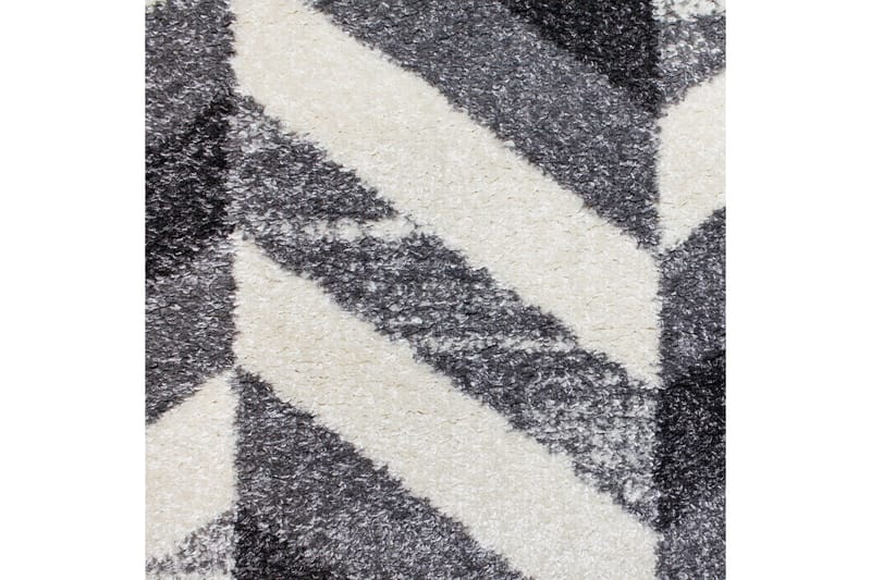 Verona Matta 160x230 cm Ljusgrå/Vit - D-sign - Textil & mattor - Mattor - Modern matta - Ullmatta