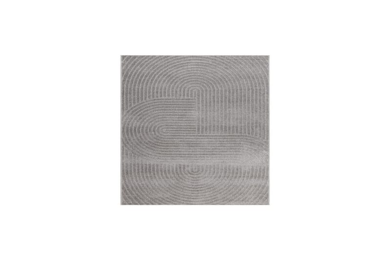 Wiltonmatta Hawaii Shape 200x200 cm, Grå, 200x200 cm, Grå