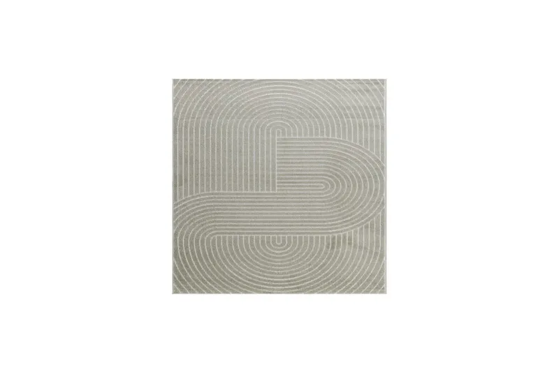 Wiltonmatta Hawaii Shape 200x200 cm, Grön, 200x200 cm, Grön
