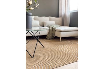 Wiltonmatta Hawaii Trend 240x340 cm, Gul - 240x340 cm, Gul - Textil & mattor - Mattor - Utomhusmattor