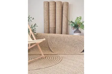 Wiltonmatta Natural Sun 120x120 cm - 120x120 cm - Textil & mattor - Mattor - Utomhusmattor
