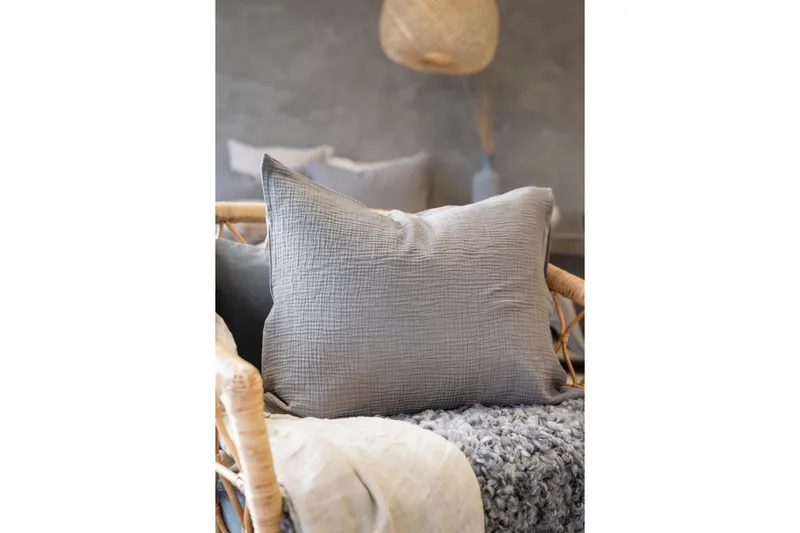 Örngott Rolling 50 x 60 cm - Grå - Textil & mattor - Sängkläder - Örngott