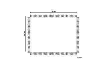Sängöverkast Yerbent Brun, 200x220 cm - Brun, 200x220 cm - Textil & mattor - Sängkläder - Överkast - Överkast dubbelsäng