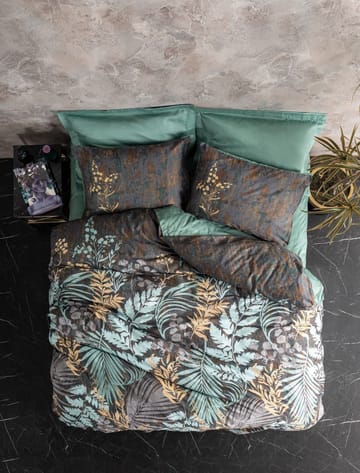 Lyronis Bäddset 140x200 cm - Mint Antracit Brun - Textil & mattor - Sängkläder - Bäddset & påslakanset