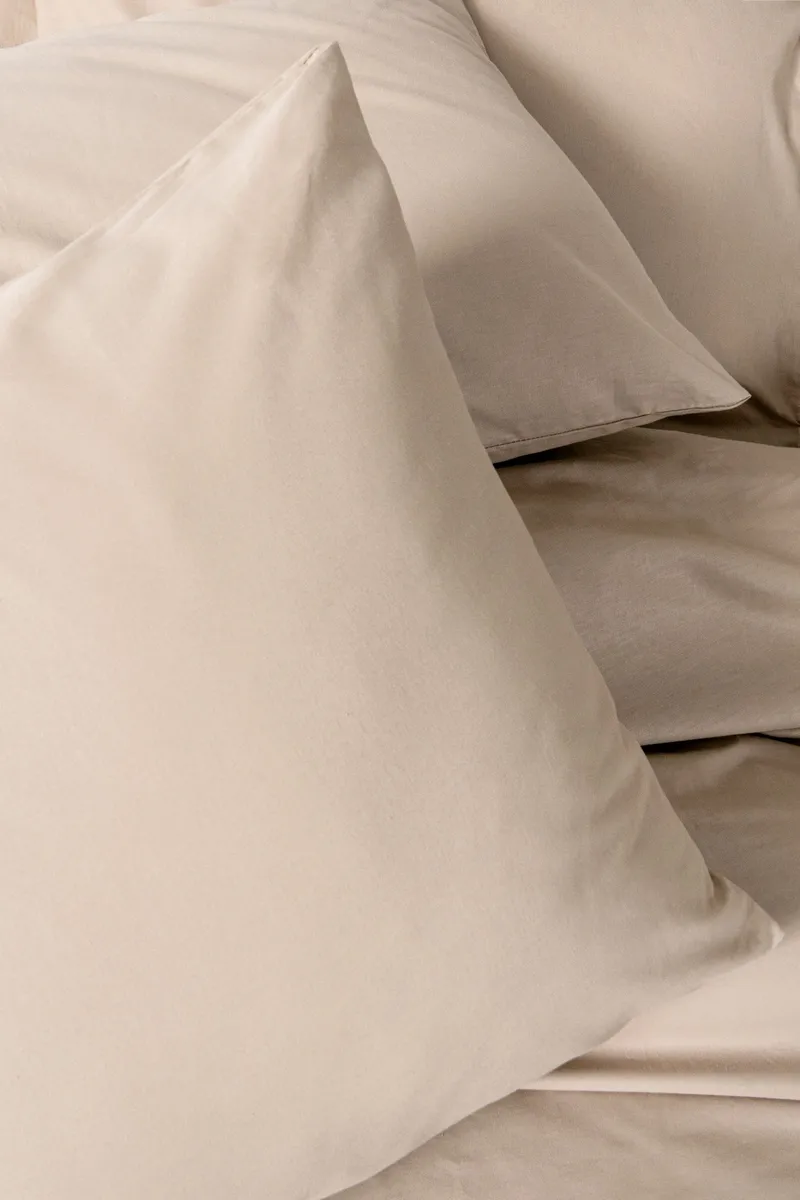 Nelam Bäddset 140x200 cm - Beige - Textil & mattor - Sängkläder - Bäddset & påslakanset