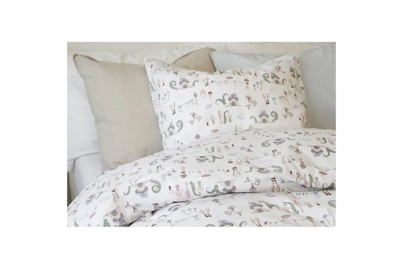 Påslakanset Enkelsäng 2-Dels Fingal Pastell - Textil & mattor - Sängkläder - Bäddset & påslakanset