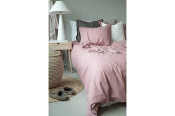 Påslakanset Enkelsäng 2-Dels Washed - Ny Rosa - Textil & mattor - Sängkläder - Bäddset & påslakanset