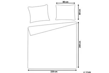 Påslakanset Harmonridge Rosa, 220x200 cm - Rosa, 220x200 cm - Textil & mattor - Sängkläder - Bäddset & påslakanset