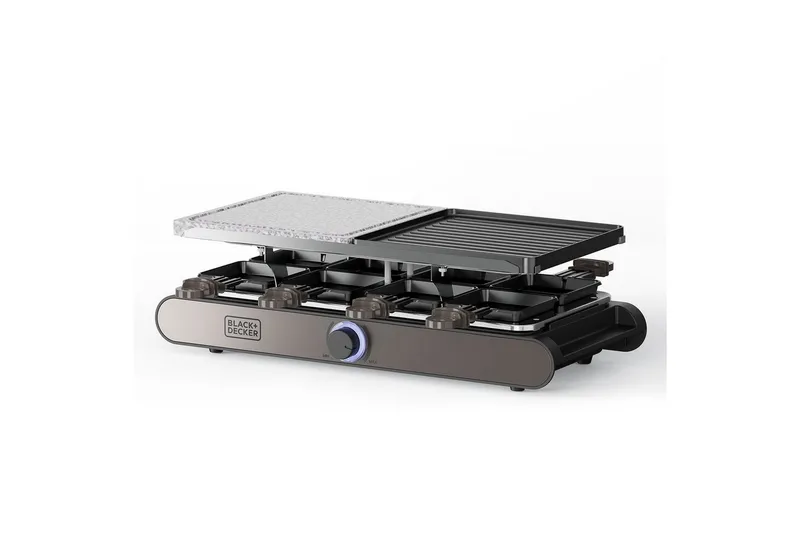 Raclettegrill Black+Decker, Silver