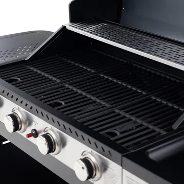 Gasolgrill 14.5 kW | 4 rostfria brännare & 1 sidobrännare | St. Louis - Trädgård & spabad - Grillar & matlagning utomhus - Gasolgrill