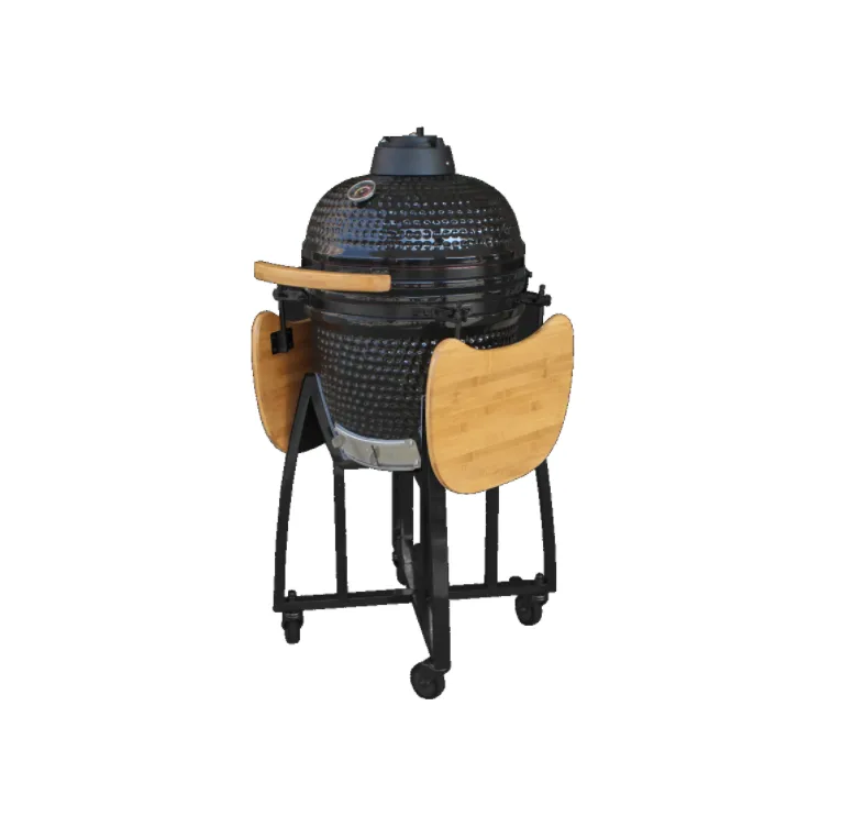 Kamado Grill | Keramisk Grill BBQ | Ø45 cm  | Svart