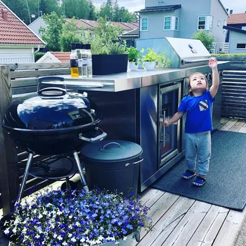 Stor rostfri gasolgrill New Orleans - Trädgård & spabad - Grillar & matlagning utomhus - Gasolgrill