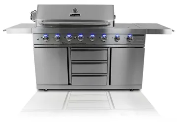 Stor rostfri gasolgrill New Orleans - Trädgård & spabad - Grillar & matlagning utomhus - Gasolgrill