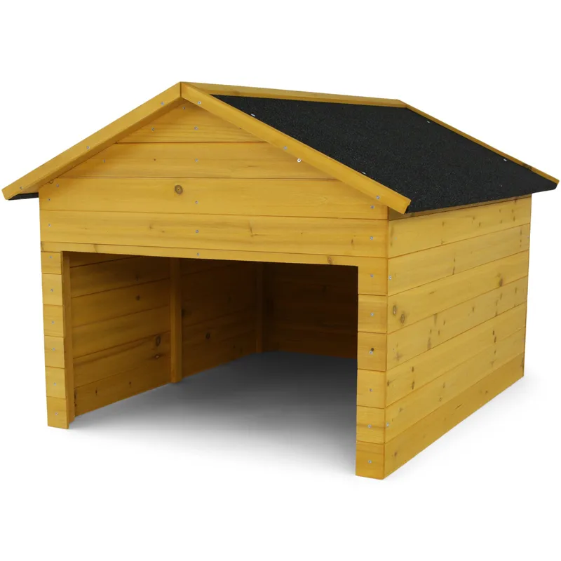 Hus/garage till robotgräsklippare - 104x86cm