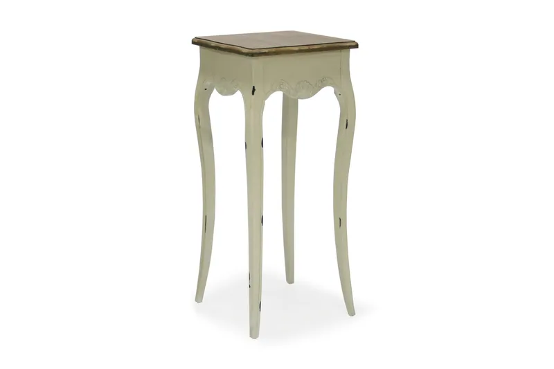 Blomstativ Samira-2 26x26xh62, Vit/brun