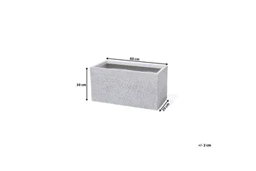 Myra Kruka 60 cm - Vit - Trädgård & spabad - Trädgårdsskötsel - Odling - Planteringskärl & blomkruka - Stor blomkruka