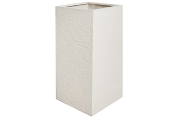 Trädgårdskruka Dion Beige, 40x40x77 cm - Beige, 40x40x77 cm - Trädgård & spabad - Trädgårdsskötsel - Odling - Planteringskärl & blomkruka - Stor blomkruka