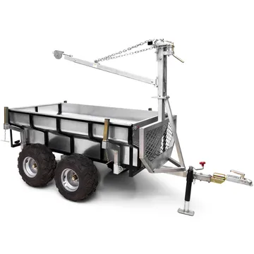 Skogs- och timmervagn ATV | 1420 kg lastkapacitet - Trädgård & spabad - Trädgårdsskötsel - Trädgårdsredskap & trädgårdsverktyg - Kärra & släp - ATV-vagn