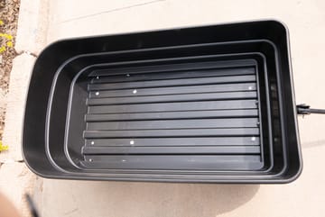 Tippbar trädgårdsvagn 125L | 350kg | Hållbar stålram | Svart - Trädgård & spabad - Trädgårdsskötsel - Trädgårdsredskap & trädgårdsverktyg - Kärra & släp - Transportvagn & trädgårdsvagn