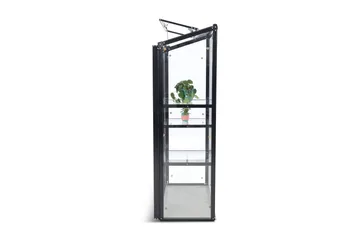 Marvell Väggväxthus 157 cm - Antracit - Trädgård & spabad - Trädgårdsskötsel - Växthus - Litet växthus