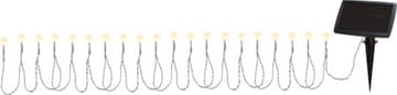 Globini Solcellsslinga - vit - Inredning - Julpynt & helgdekoration - Julpynt & juldekoration - Plastgran