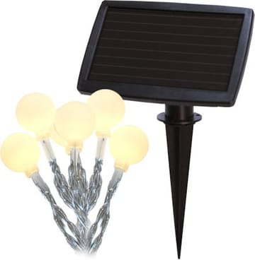 Globini Solcellsslinga - vit - Inredning - Julpynt & helgdekoration - Julpynt & juldekoration - Plastgran