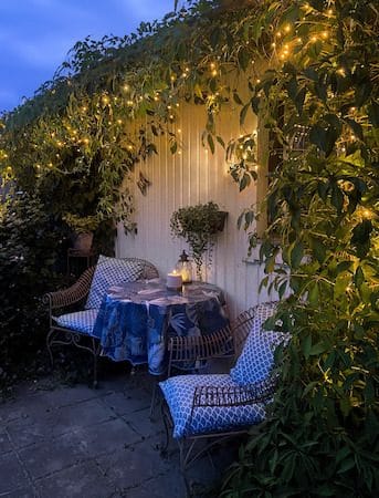 LED-istappsslinga Golden Warm White 6 m 240 ljus - Svart - Trädgård & spabad - Utemiljö - Altan & terrass - Altanbelysning