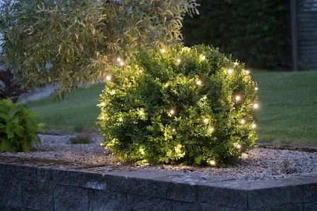 LED-ljusnät Jul Crispy Ice White 200x200 cm 160 ljus - Svart - Trädgård & spabad - Utemiljö - Altan & terrass - Altanbelysning