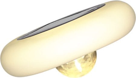 Pool light Solcellsdekoration 19 cm - vit med flerfärgat ljus - Trädgård & spabad - Utemiljö - Altan & terrass - Altanbelysning