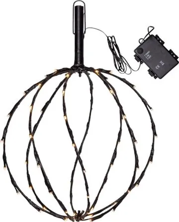 Sphere Utomhusdekoration belysning 30 cm - Svart - Trädgård & spabad - Utemiljö - Altan & terrass - Altanbelysning