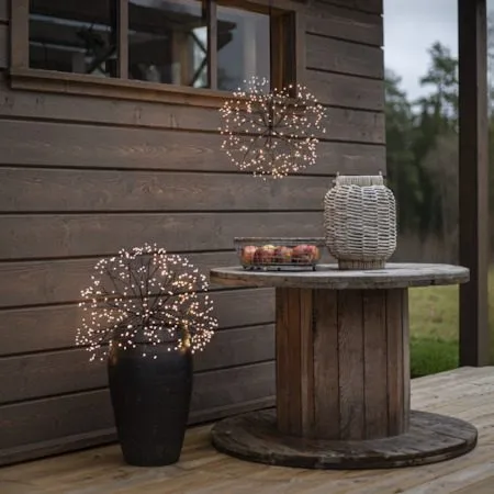 Stardust Hängande dekoration belysning 40 cm - Svart - Trädgård & spabad - Utemiljö - Altan & terrass - Altanbelysning