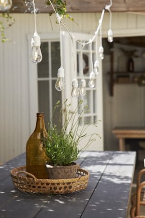 String Light Ljusslinga - transparent - Trädgård & spabad - Utemilj ö - Altan & terrass - Altanbelysning