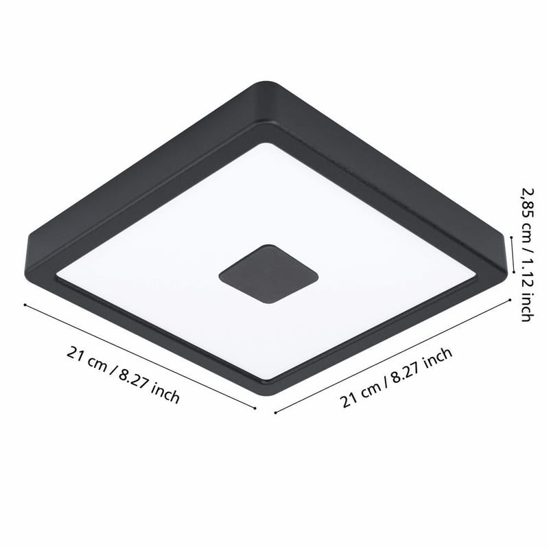 Utanpåliggande lampa Iphias - 21 cm - Trädgård & spabad - Utemiljö - Altan & terrass - Altanbelysning