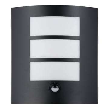 Utvändig vägglampa City med sensor - Svart - Trädgård & spabad - Utemiljö - Entré - Entrébelysning