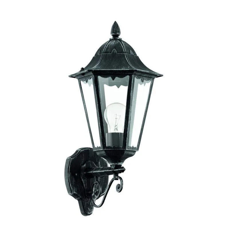 Utvändig vägglampa Navedo Topmonterad, 47,5 cm