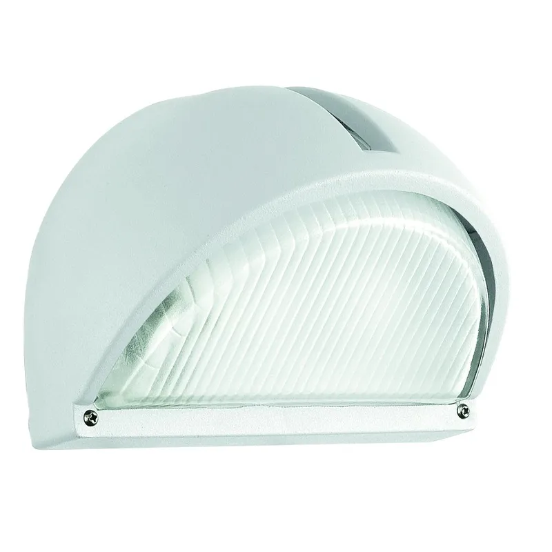 Utvändig vägglampa Onja, Vit
