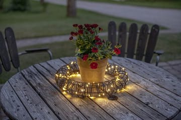 Vicke Wreath Utomhusdekoration belysning 40 cm - brun - Trädgård & spabad - Utemiljö - Altan & terrass - Altanbelysning
