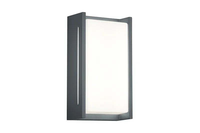 Indus LED Vägglampa antracit, Vit