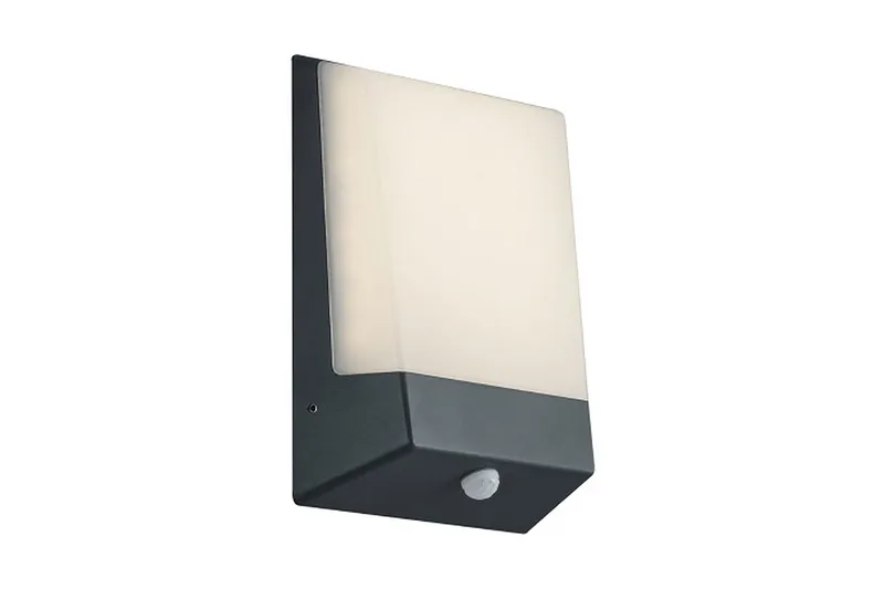Kasai LED Vägglampa / husnummer antracit, Vit