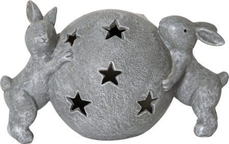 Harriet Solcellsdekoration 24 cm - grå - Trädgård & spabad - Utemiljö - Trädgårdsdekoration - Trädgårdsfigurer & trädgårdsprydnad