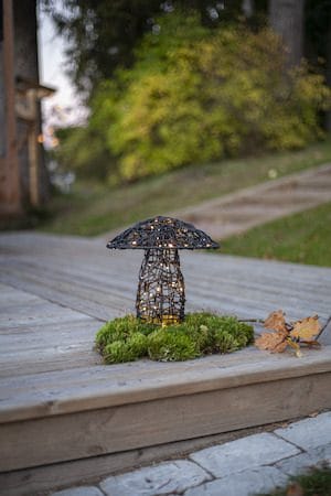 Otto Utomhusdekoration belysning 27 cm - svart - Trädgård & spabad - Utemiljö - Trädgårdsdekoration - Trädgårdsfigurer & trädgårdsprydnad