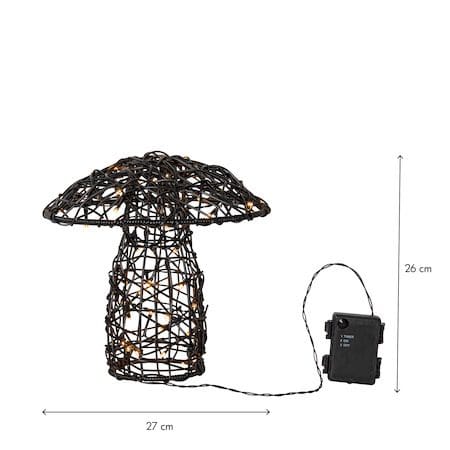 Otto Utomhusdekoration belysning 27 cm - svart - Trädgård & spabad - Utemiljö - Trädgårdsdekoration - Trädgårdsfigurer & trädgårdsprydnad