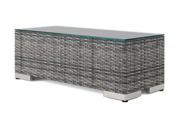 Bahamas Avslut utomhus 38x90 cm - Grå - Utemöbler - Loungemöbler - Modulsoffa utomhus