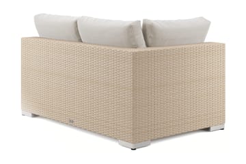 Bahamas Vänstermodul utomhus 140 cm - Beige - Utemöbler - Loungemöbler - Modulsoffa utomhus - Högermoduler utesoffa