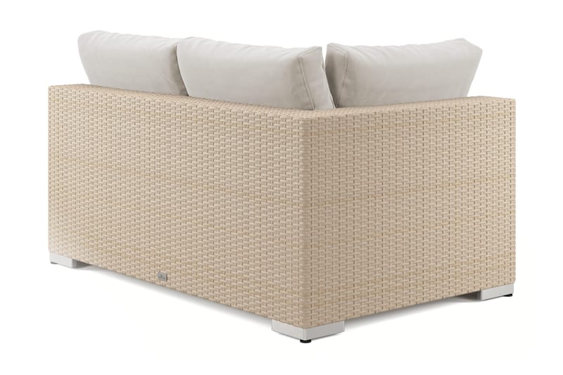 Bahamas Vänstermodul utomhus 140 cm - Beige - Utemöbler - Loungemöbler - Modulsoffa utomhus - Högermoduler utesoffa