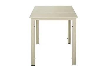 Tunis Cafebord utomhus 70x70 cm i metall/plast - Beige - Utemöbler - Balkong - Balkongmöbler - Balkongbord